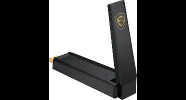 MSI AXE5400 WiFi USB Adapter - WiFi 6E - Tri-band