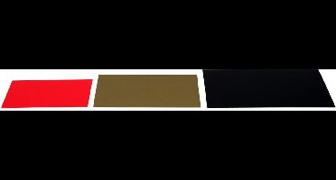 Kartonnen onderkant voor zijvouw zakken 21+10x45cm Goud (100 Stuks)