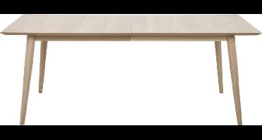 FYN Canes - Eetkamertafel - 200x100 cm - Wit eiken