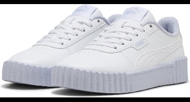 PUMA Carina 3.0 Cutie Jr Meisjes Sneakers - PUMA White-Cool Weather