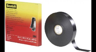 Scotch Scotch™ 22 SCOTCH22-19X33 Isolatietape Scotch 22 Zwart (l x b) 33 m x 19 mm 1 stuk(s)