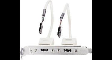 LINDY USB 2.0 Adapter LINDY USB-Slotblech Adapter