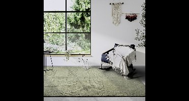 Villeroy & Boch - Laagpolig vloerkleed Wol - Charlotte - Groen 160x230 cm