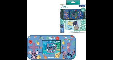 Stitch Compact Cyber Arcade® Pocket Gaming Console met kleuren LCD 2.5'' en 150 spelletjes waarvan 10 uit het Disney Stitch universum
