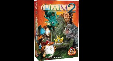White Goblin Games Claim 2 - Kaartspel voor 2 spelers - 52 speelkaarten