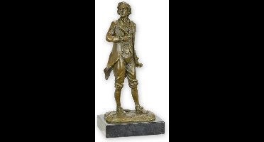 Bronzen Mozart - Beeld - Klassiek - 21,1 cm hoog
