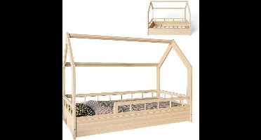 ApexArte® Kinderbed - Peuterbed - Babybed - Bruin