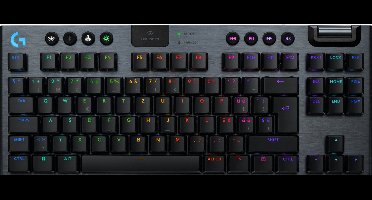 Logitech G915 X LIGHTSPEED toetsenbord Gamen USB + RF Wireless + Bluetooth QWERTZ Duits Zwart