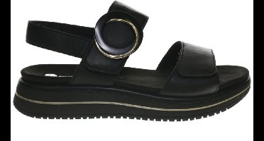 Zwart Goud Remonte Comfortsandalen Dames maat 42