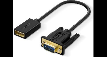 HDMI naar VGA Adapter Kabel - Unidirectioneel 1080p voor Laptops, PC naar Monitor/Projector