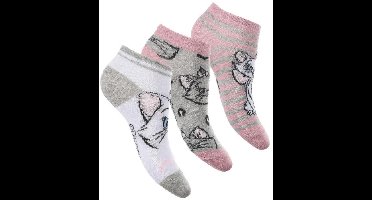 Disney Marie Sokken - Maat 31-34 - Kindersokken - Sokjes - 3 paar - Voor kinderen - Marie uitvoering