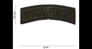 101 Inc Embleem 3D Pvc Special Forces  11162