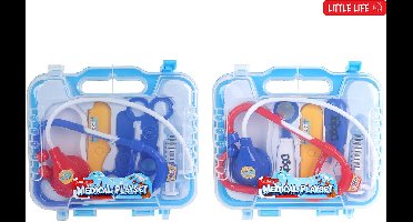 Little Life Doktersset dokterskoffer met 6acc 19x17,5cm 2ass.