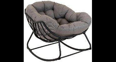 Cozy schommelstoel - grijs