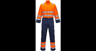 Portwest Modaflame RIS Marine/Oranje Overall MV29 - Oranje/Marine - XL