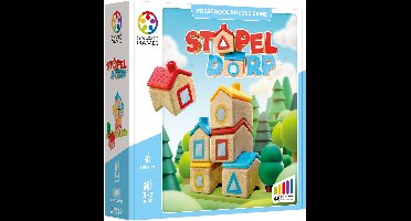 SmartGames - Stapel Dorp - 48 opdrachten