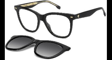 Carrera CA 3098/C BLACK/ GREY SHADED POLARIZED CLIP ON 53/18/140 Herrenbrillen Brilmonturen