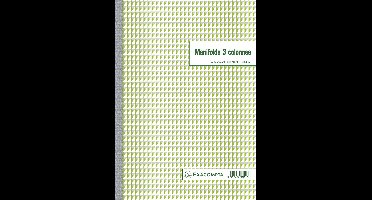 Exacompta 5x Doorschrijfpapier 3 kolommen 29,7x21cm 50 zelfkopiërend papier dupli - - 13510E