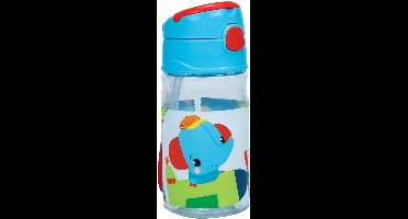 Fisher-Price Animals plastic fles met haak 350 ml