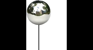 Buitengewoon de boet - Deco Heksenbol op Stok Zilver Roestvrij Staa...