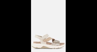 Gabor Rollingsoft Sandalen beige Leer - Maat 41.5