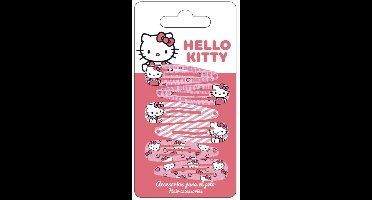 Hello Kitty haarclips, 6 stuks