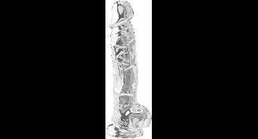 Clear Dildo TPE 22.5 cm