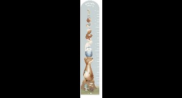 Little Dutch Groeimeter Muursticker - Forest Friends