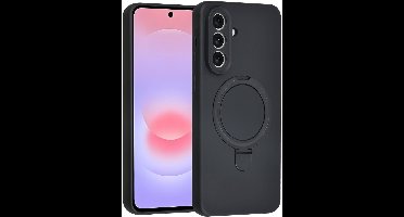 TUNIQ telefoonhoesje voor Samsung Galaxy A57 - MagSafe met ringhouder - Zwart