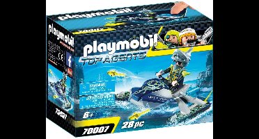 PLAYMOBIL  TEAM S.H.A.R.K. Raketscooter - 70007