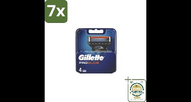 7 x Gillette - Fusion5 ProGlide – Scheermesjes – Navulmesjes – 4 Mesjes - Grootverpakking - Scheermesjes - Scheren - Scheren Mesjes - Scheren Voor Mannen - Scheren Voor Gezicht