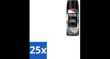 Axe – Deodorant Spray – Pure Coconut – 150 ml - Bulkverpakking - 25 stuks