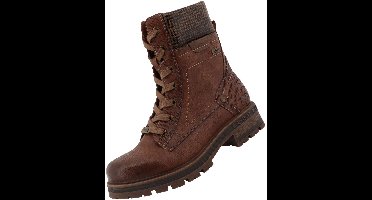 Mustang dames enkellaars TEX bruin gevoerd