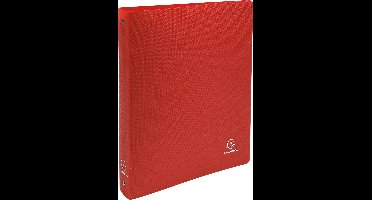 Exacompta 20x Ondoorzichitige Ringband in PP met 4 ringen van 30mm - A4 Maxi - Rood - 512805E