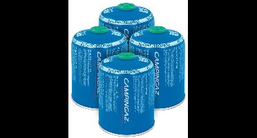 Campingaz CV470 Plus cartridge - 4 stuks - kliksysteem - 450 gram butaan / propaan - gas