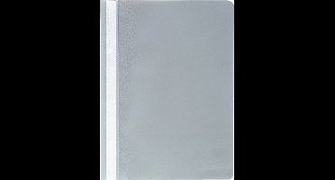Exacompta 25x Snelhechtmap PP standaardkwaliteit - A4 - Grijs - 449210B