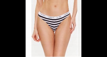 Calvin Klein - Dames String - Logo - Katoen - Maat M