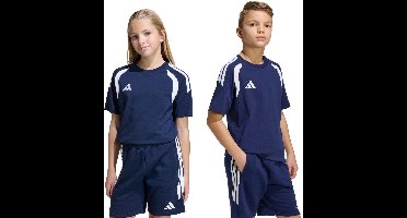 adidas T-shirt Kinderen Tiro 26 League Tee Donkerblauw - Maat 140cm