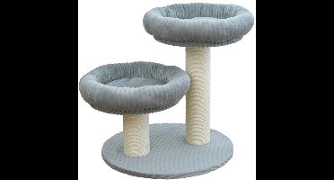 Ebi Krabpaal Cordoba | 60x60x65cm Lichtgrijs