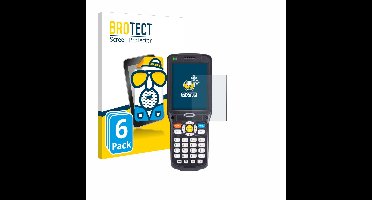BROTECT - Screenprotector voor Unitech HT510 - Folie Beschermfolie matte 6 Stuks