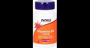 Vitamine D3 400 IE (180 softgels)
