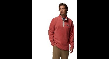 Columbia Steens Mountain™ Snap Ii Fleece Met Halve Rits Rood S Man