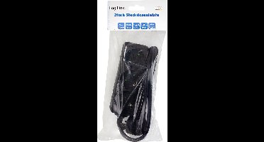 LOGILINK Professional Stopcontact 3-weg, 3x CEE 7/3, 1,5 m, zwart