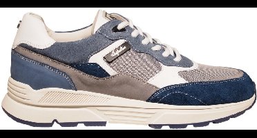 Australian blauwe suède combi heren sneakers - Halifax