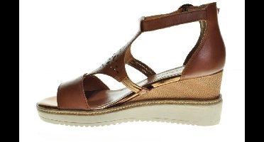 Tamaris Sandalen Cognac Sleehak maat 37