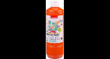 Plakkaatverf bruynzeel fles 500ml oranje | 10 stuks