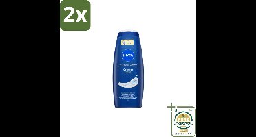 Nivea – Douchegel – Creme Care – 650 ml - Voordeelverpakking - 2 stuks - Amandelolie - Druivenpitolie