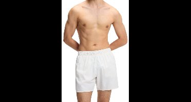 Boss Heren Korte Broek Wit 50561222/271 Tonal Logo