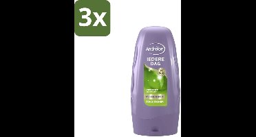 3 x Andrélon Conditioner Iedere Dag 250 ml - Haartype - Haar Verzorging - Dagelijks Gebruik - Zonnebloemolie - Haar Gezondheid