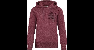 The Nightmare Before Christmas Sally Dames Trui met capuchon - gemêleerd rood - S